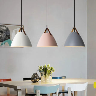 Nugent -  LED Modern Colorful Nordic Round Hanging Pendant Ceiling Light