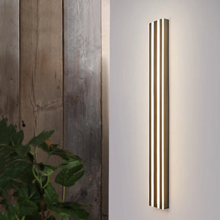 Yestine - Stripe Gold Modern LED Outdoor Wall light Bar