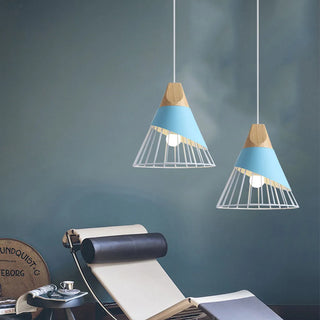 Clairmont - Nordic Hanging Wood Hanging Pendant Ceiling Light