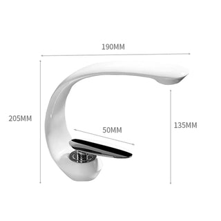 Lute - Modern Single Lever Mixer Basin Tap