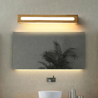 Gisselle - Solid Wood Sconce Bathroom Makeup Mirror Wall Lights