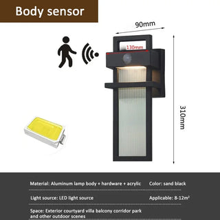 Gowor - Retro Sconce Outdoor Wall Light