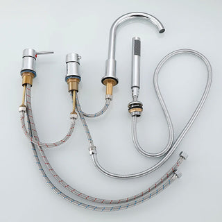 Hera - Deck Mounted Bathroom Tap Set