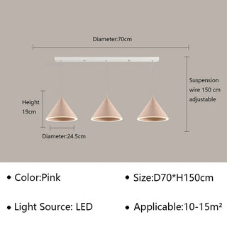 Jebel - Macaron Modern LED Pendant Hanging Light