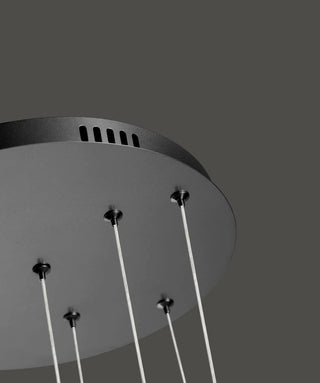 Amira - Modern Moon Ball Round Ceiling Chandelier