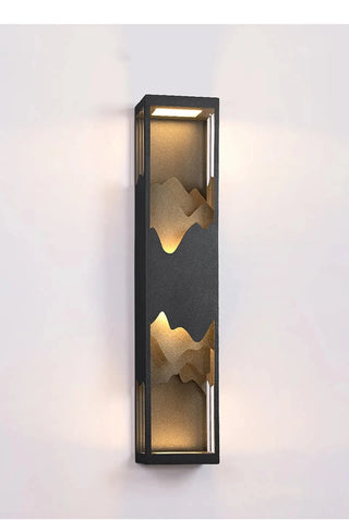 Atticus - Modern Layered Cuboid LED Outdoor Lamp