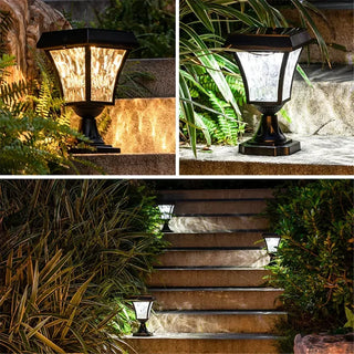 Zenobia - Villa LED Solar Vintage Modern Standing Lamp