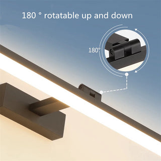 Yoselin - Modern waterproof Cosmetic Mirror Rotatable Wall lights