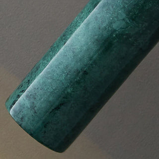 Bob - Modern Style Long Tube Marble Hanging Ceiling Pendant Light