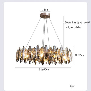 Kellie - Modern Luxury Crystal Lighting Ceiling Chandeliers