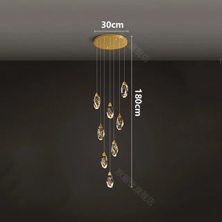 Dimitri - Crystal Pendant Ceiling Chandelier