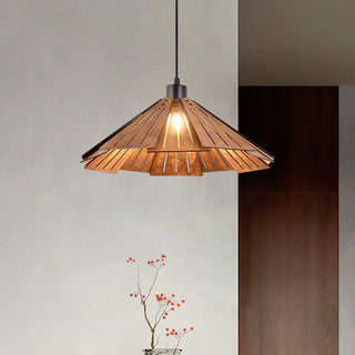 Cornell - Creative Pastoral Wooden Ceiling  Pendant