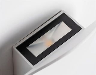 Corina - Modern Aluminum White And Black Brushed Gold Interior Wall Lights