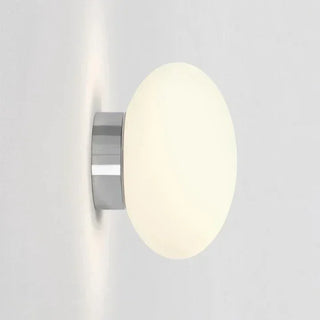 Casper - Modern White Oval Glass Wall Light