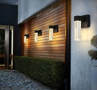Jesstin - Crystal IP65 Outdoor Wall Sconce