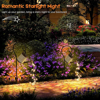 Cleora - Solar Watering Can Outdoor Floor Light