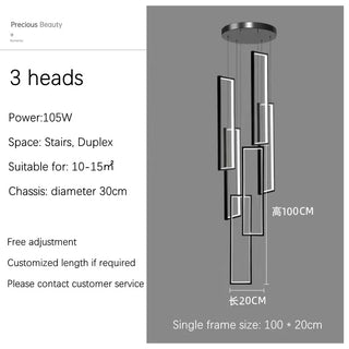 Kyra- Modern Hanging Ceiling Chandelier