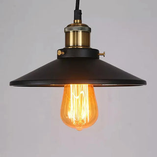 Laprey - Industrial Black Retro Iron Lift 3 Pendant Hanging Ceiling Light