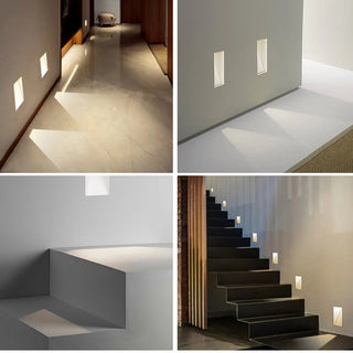 Evelina - Embedded Frameless LED  Motion Sensor Step & Stair Wall Lights