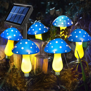 Shyla - Mushroom Lights Waterproof Garden Ornaments Decor
