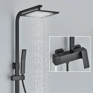 Girolamo - Rain Shower Head Bath Faucet Wall Mounted Shower Mixer Tap