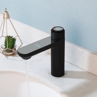 Galen - Smart LED Single Lever Digital Brass Basin Tap