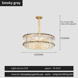 Kindle - Luxury French Crystal Hanging Chandelier