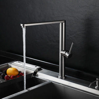 Karyn - Rotatable Single Handle Stainless Steel Kitchen Tap