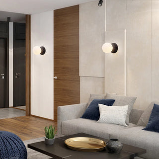 Kuala - LED Double Ball Black Hanging Ceiling Pendant Light