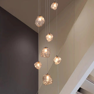 Jean - Round Crystal Pendant Chandelier