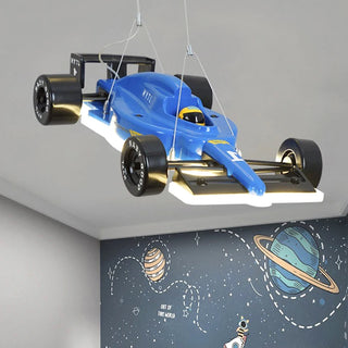 Niklas - Boys Ceiling Light Hanging Racing Car