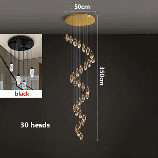 Dimitri - Crystal Pendant Ceiling Chandelier