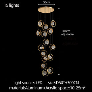 Renata - Modern Pendant Ceiling Chandelier