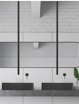 Plato - Brass Ceiling Mounted Modern Bathroom Tap Hot/Cold