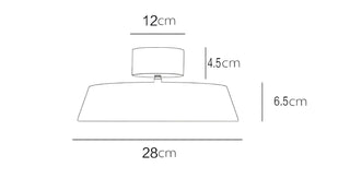 Vahdat - Adjustable Round Modern Nordic LED Ceiling Light