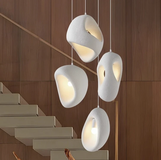 Freddy - Wabi-Sabi Rock Hanging Pendant Ceiling Light