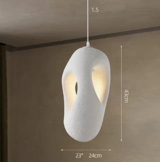 Freddy - Wabi-Sabi Rock Hanging Pendant Ceiling Light