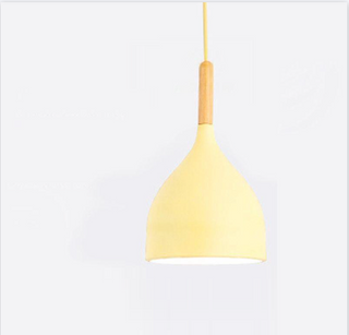 Simon - Modern Teardrop Wood Hanging Nordic Ceiling Pendant Light