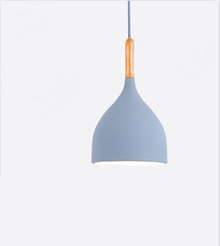 Simon - Modern Teardrop Wood Hanging Nordic Ceiling Pendant Light