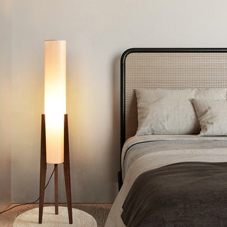 Mizura - Wabi Sabi Walnut Floor Lamp