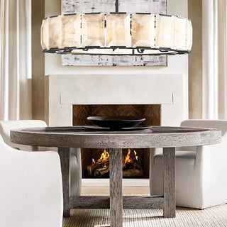 Auralis - Retro Vintage Marble Shade Ceiling Light Chandelier