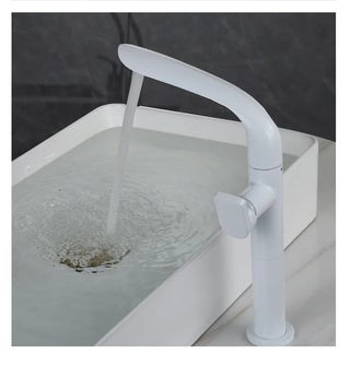 Melonie - Modern Single Lever Hot/Cold Basin Mixer Tap