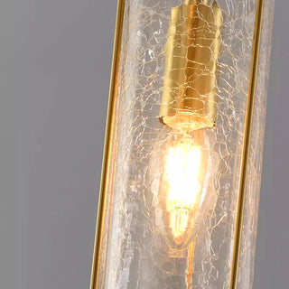 Rome - Cracked Glass Pendant Ceiling Chandelier