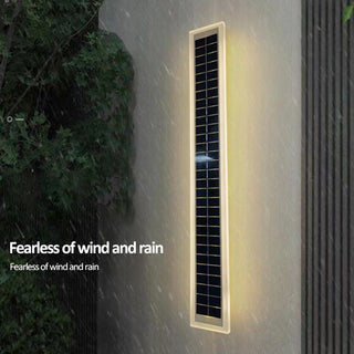 Zoey - Modern LED Solar Outdoor Wall Light