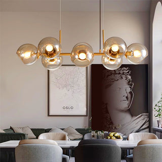 Ocolus - Group Glass Ball Hanging Ceiling Light