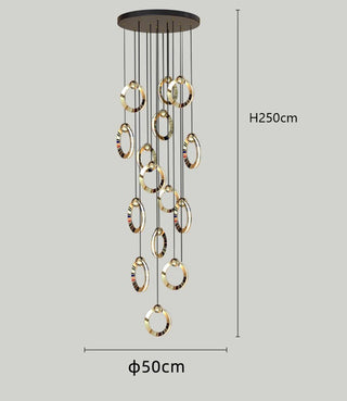 Karine - Crystal Pendant Ceiling Chandelier