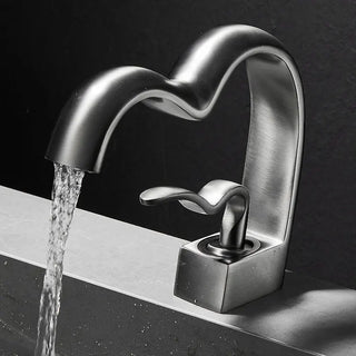Stefano - Love Heart Shaped Hot/Cold Mixer Basin Tap