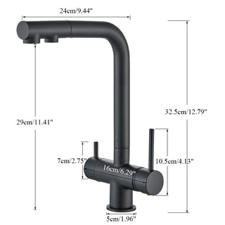 Grady - Deck Mounted 360 Rotate Water Purification Mixer Tap