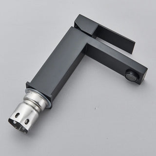 Fasin - Bathroom Faucets Stainless Steel Basin Faucet Tall And Short Deck Mounted
