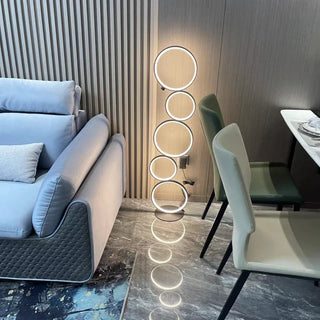 Lyon - LED Multi Tier Circle Floor Lamp